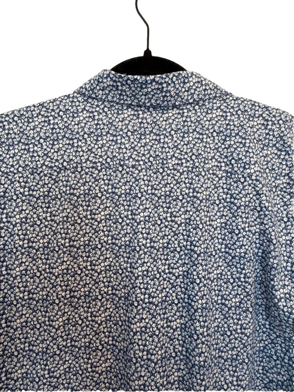 Bonobos Slim Fit Short Sleeve Button Down Shirt XL Blue White Floral - Picture 6 of 7